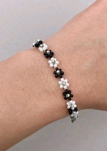 Black And White Bracelet