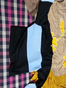 Stylish Color Block T-Shirt