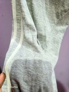 Woman Striped Grey Tracksuit