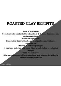 Full Roasted Nakumatt Clay For Eat