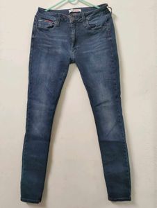 Combo Of Tommy Hilfiger Jeans And Knitted Top