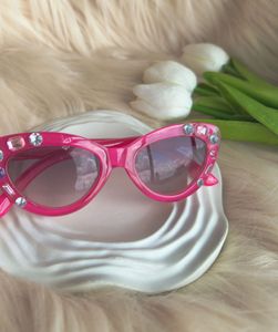 Pink Jeweled Sunglasses for Kids