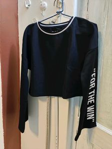 Black Long Sleeve Top