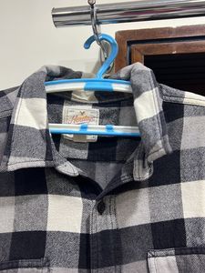 Black &amp; White Checks Shirt