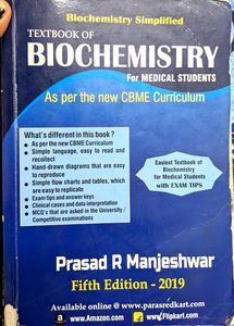 Biochemistry For Medical Students By Prasad R Manjeshwar