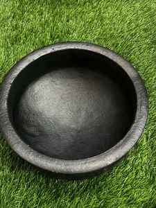 Handcrafted Black Mud Kadaai New
