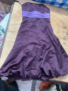 Purple Linen Dress