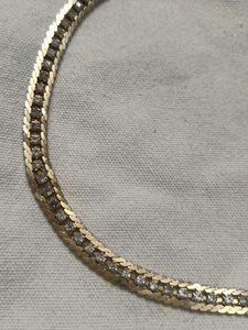 Vintage Gold &amp; Crystal Necklace