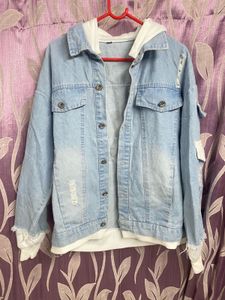 Best Quality Hooded Denim Jacket