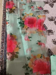 Mint Green Cotton Kurta Set