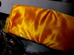 2 silk satin shiny saree