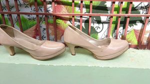 Nude Platform Heels