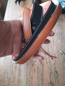 COMBO BLACK &amp; BROWN BELTS (FREE PLEATED BELT)