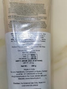 Korean Rice Face And Body Scrub 200g