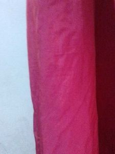 Pink Kurtha Set With Pant And Top