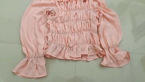Pink cute top