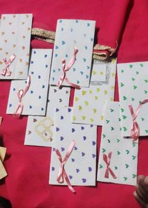 Heart Print Gift Card Holders