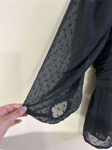 Myntra Black Top
