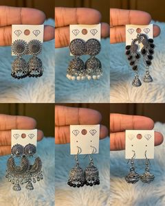 Jhumka Earrings Set of 6
