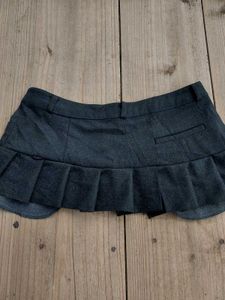 Micro Skirt-over Pants Skirt