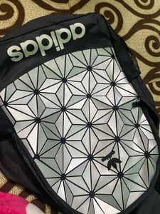 Adidas Geometric Backpack - Stylish &amp; New!