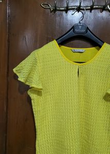 Yellow Cute Top