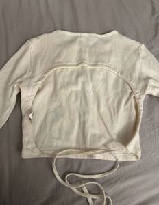 Glassons Backless Full Sleeve Top