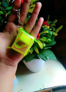 Mini Uno Card Keychain