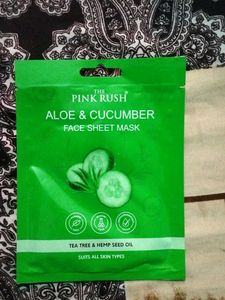 Pink Rush Aloe &amp; Cucumber Mask