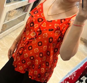 New Orange Top