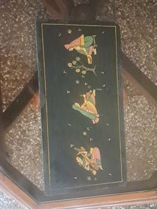 Scenery On Wooden Base
