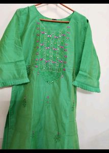 Designer Mirror Work Kurti