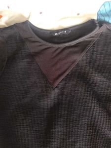 Black Long Sleeve Top