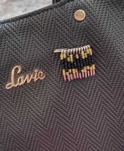 Safety Pin Batman Keychain