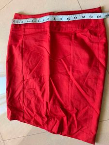 Formal Skirt With Back Slit