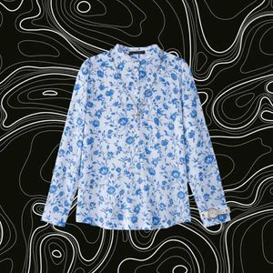 ZARA Floral Print Top &amp; Cardigan