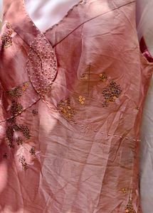 8149. Embellished Pink Dress