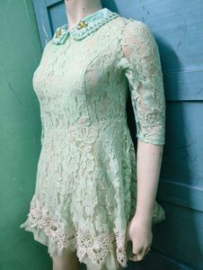 Mint Green Dress