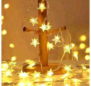 Led Light Star golden high quality 4meters
