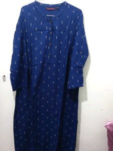 RANGMANCH Navy Blue Kurta Xl