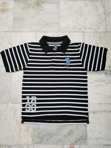 Striped Polo T-shirt