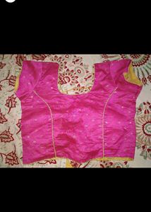 LIGHT PADDED PINK BLOUSE