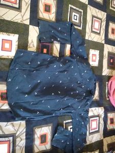 Stylish Black Printed Shirt for 8-10 years boys