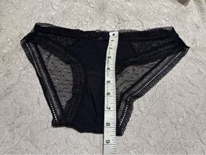 Black Lace Trim Panties