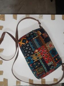 Colorful Patchwork Crossbody Bag