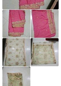 Elegant Pink Dupatta