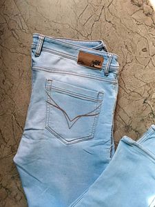 Light Wash Denim Jeans