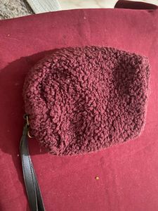 Teddy soft pouch/clutch