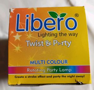 LED Multi Colour Rotating  Magic Disco Bulb