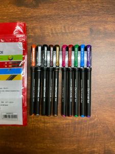 Classmate Octane Colour Burst gel pens - SET OF 10